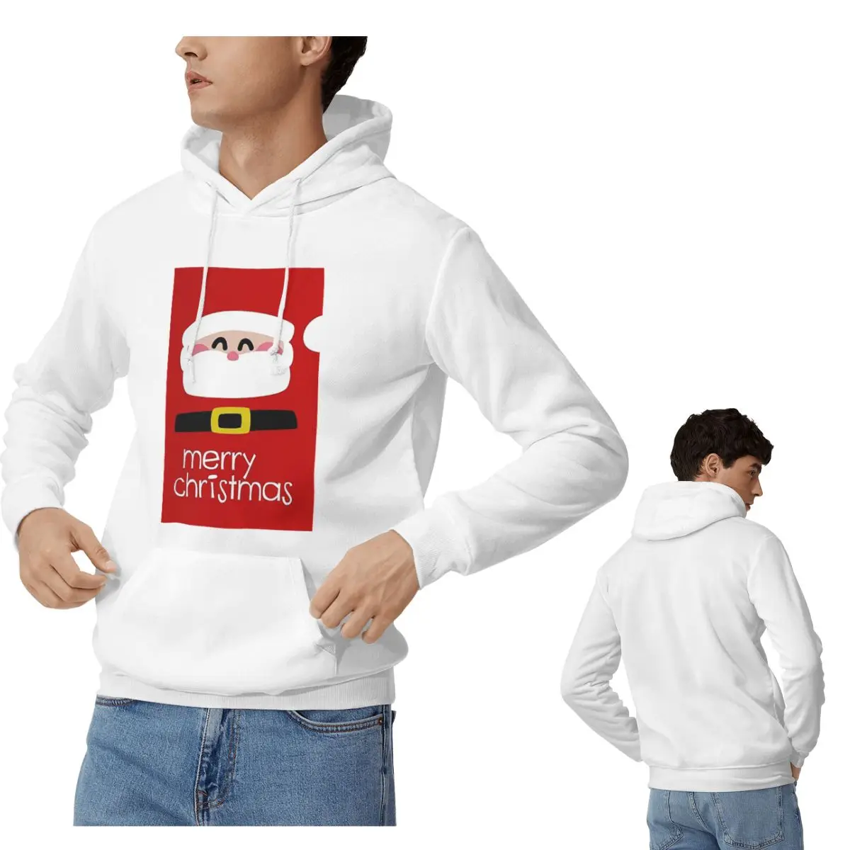 

Толстовки с Санта-Клаусом с Рождеством для мужчин и женщин, повседневный пуловер, толстовка в стиле хип-хоп, уличная одежда с длинными рукавами, осень-зима