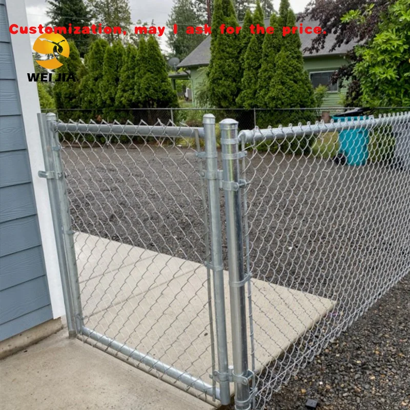 

на заказ.WEIJIA железная проволочная сетка темно-зеленая оцинкованная проволока с покрытием из ПВХ стадион садовая цепная сетка забор Kenya