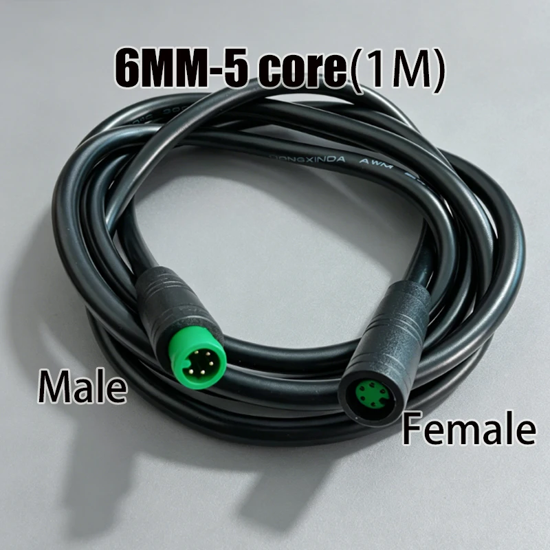 1M M6/M8-2/3/4/5/6-Pin Stecker auf Buchse Julet Elektrisches Verbindungskabel Steckverbinder Roller Bremse Wasserdichtes Signalsensor-Kabel – Detail 16