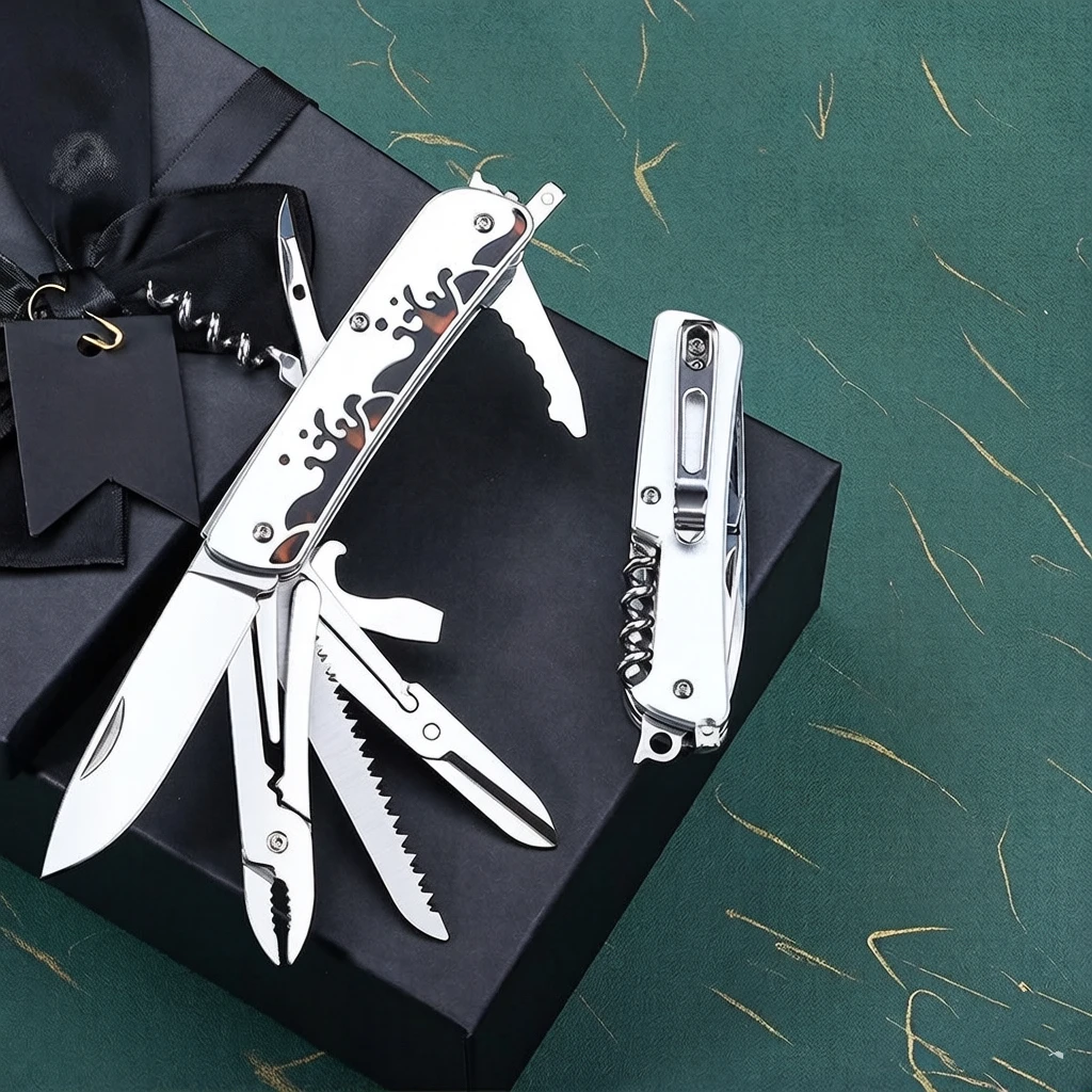 SANRENMU タクティカルフォールディングナイフ サバイ - Camping Knife Multi-Tool のレビューと価格