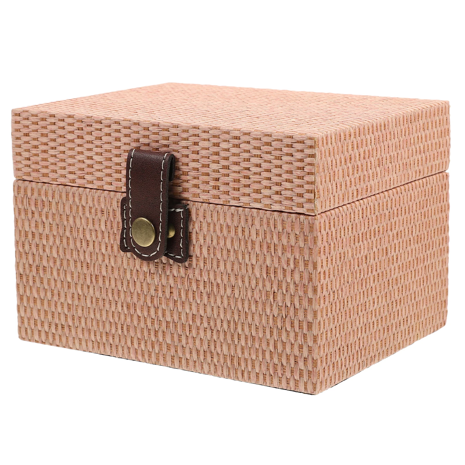

Wooden Jewelry Box Small Simple Storage Case for Earrings Necklaces Bracelets Bedroom Decor ganizer Trinket Box