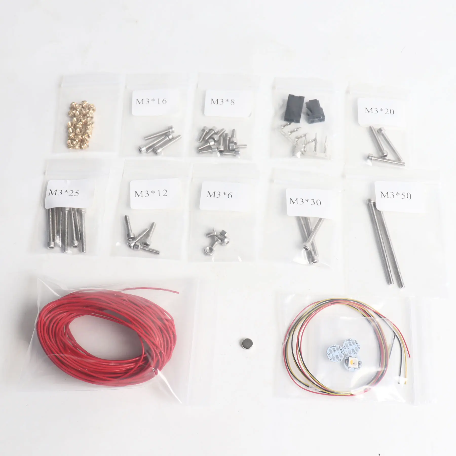 

Blurolls SB Stealthburner Final Hotend Screws Fastners Kit NeoPixel RGBW Mini Button PCB Shaft Idler POM gears MR85 Bearings