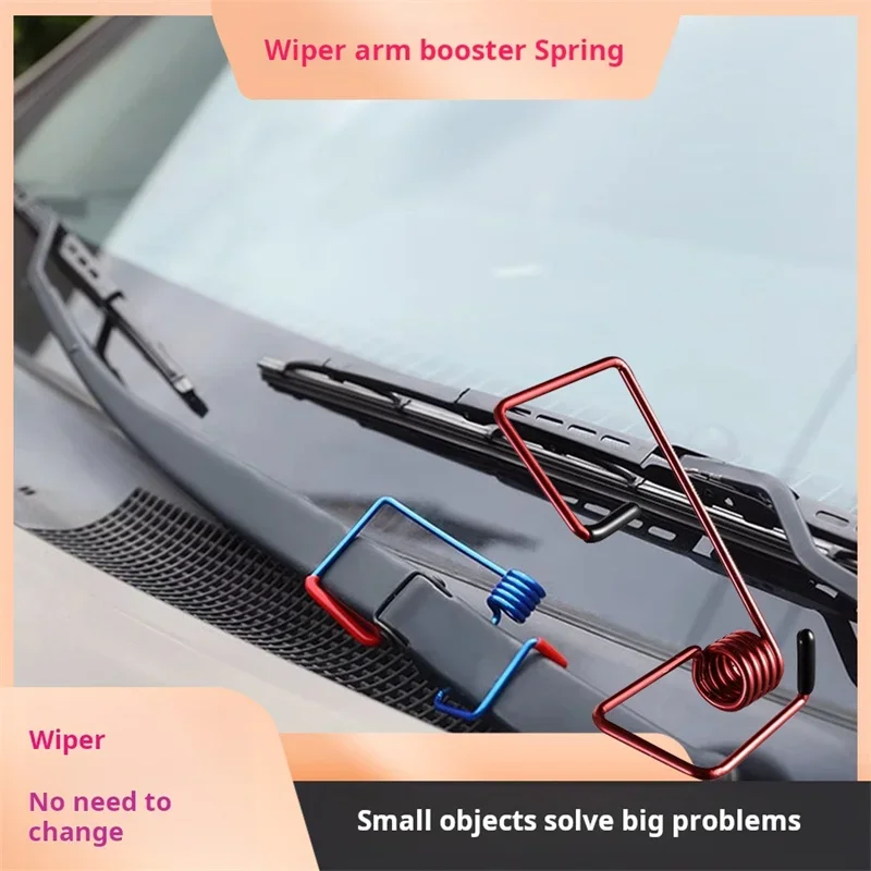 

Auto wiper arm extension spring New intelligent and practical help spring smooth scraping universal wiper spring auto accessorie