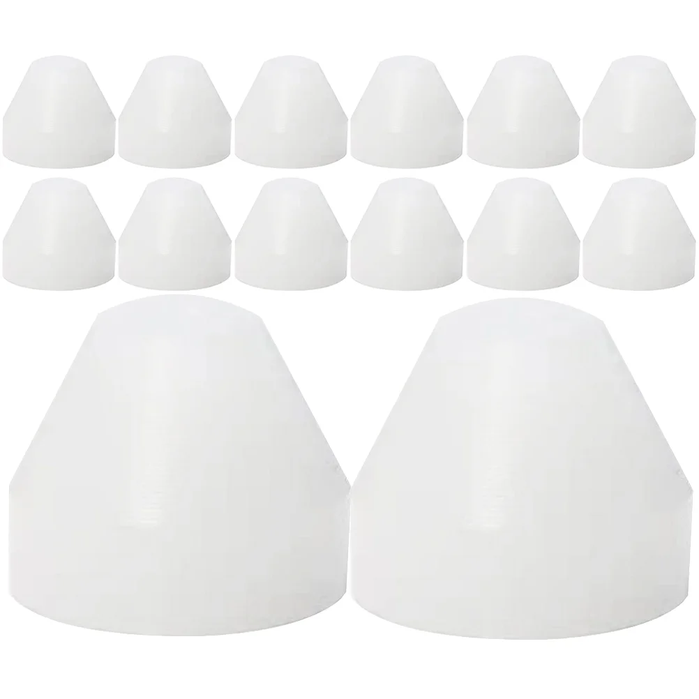 

20pcs Wear-Resistant Pe Washers Non-Stick Pen Bushings For Wood Turning Tools Pencil Project Kits Pen Turning Supplies