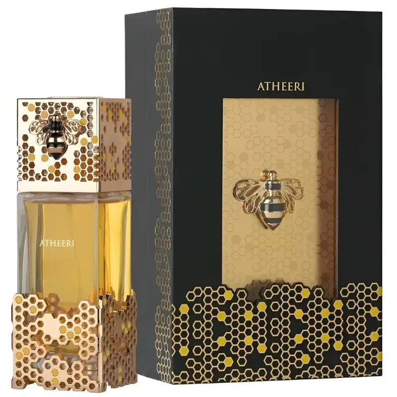 

Atheeri Eau de Toilette Spray. Unisex, 3.4 oz 100 ml - Blend of orchid, jasmine, vanilla and amber for a long-lasting fragrance