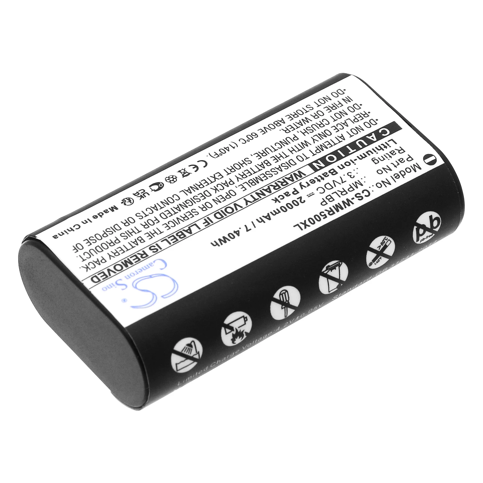 Cameron Sino very good MPRLBP Battery for Wisycom MPR30 MPR50 MPR51 MPR52 MTP60 Wireless Headset Replacement Battery