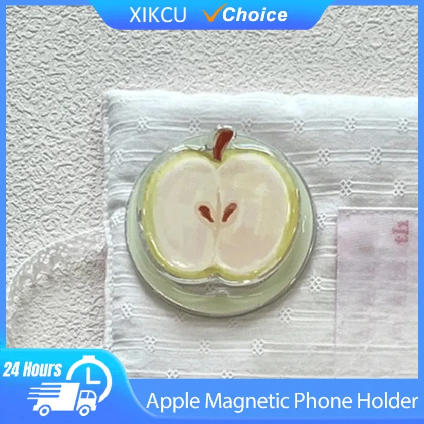 

Корейский милый мультяшный магнитный зеленый чехол-подставка для Apple для iPhone 17-12 Pro Max, простой чехол для телефона, креативный жесткий чехол