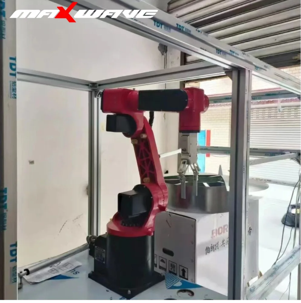 1506 الصناعية الصف 6 محور الذراع الروبوتية 6 كجم تحميل عالية السرعة الدقة لحام اللوحة البليت آلة التصنيع باستخدام الحاسب الآلي تميل