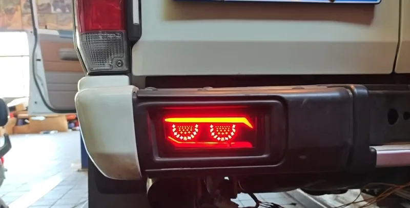 For Toyota Land Cruiser LC7 Series Tail Light Rear Bumper Lamp Car Accessories Taillights Pickup Tail Lamp Truck Light