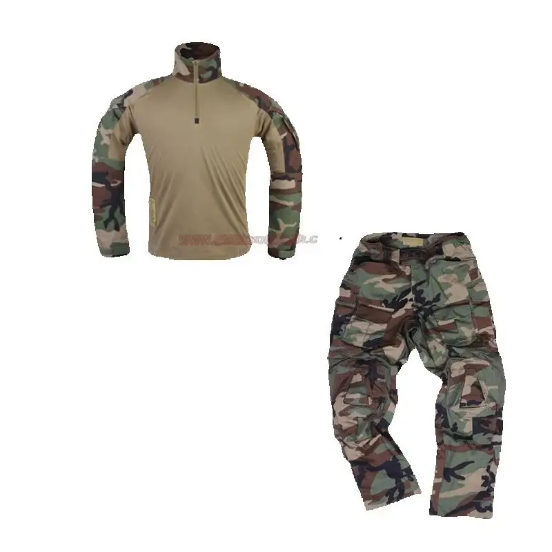 Emersongear Tattico G3 Uniforme da combattimento Set Gen3 Tute da allenamento Camicie Pantaloni Top Pantaloni cargo da servizio Airsoft Caccia