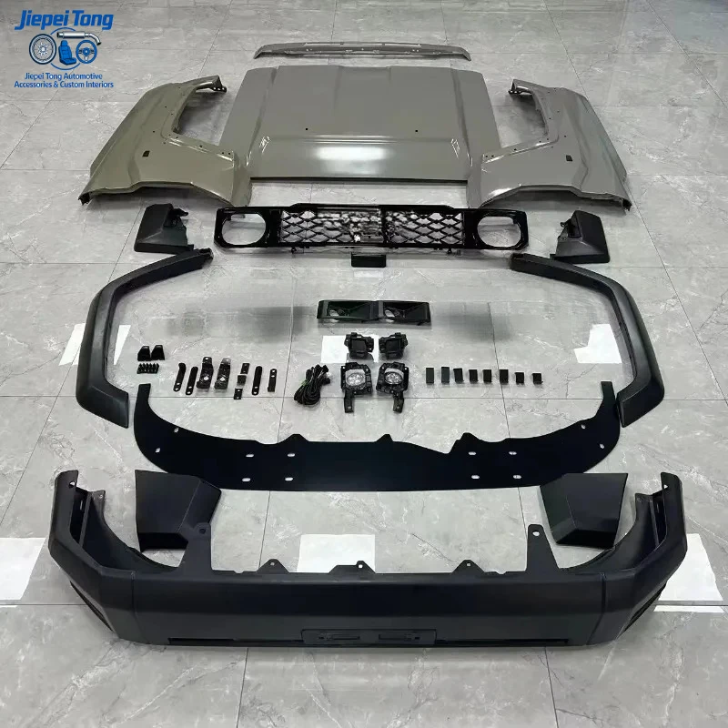 

Комплект обвеса для Toyota Land Cruiser LC70 LC71 LC76 LC78 LC79 1994-2025: Детали для модификации кузова, обновление внешнего вида