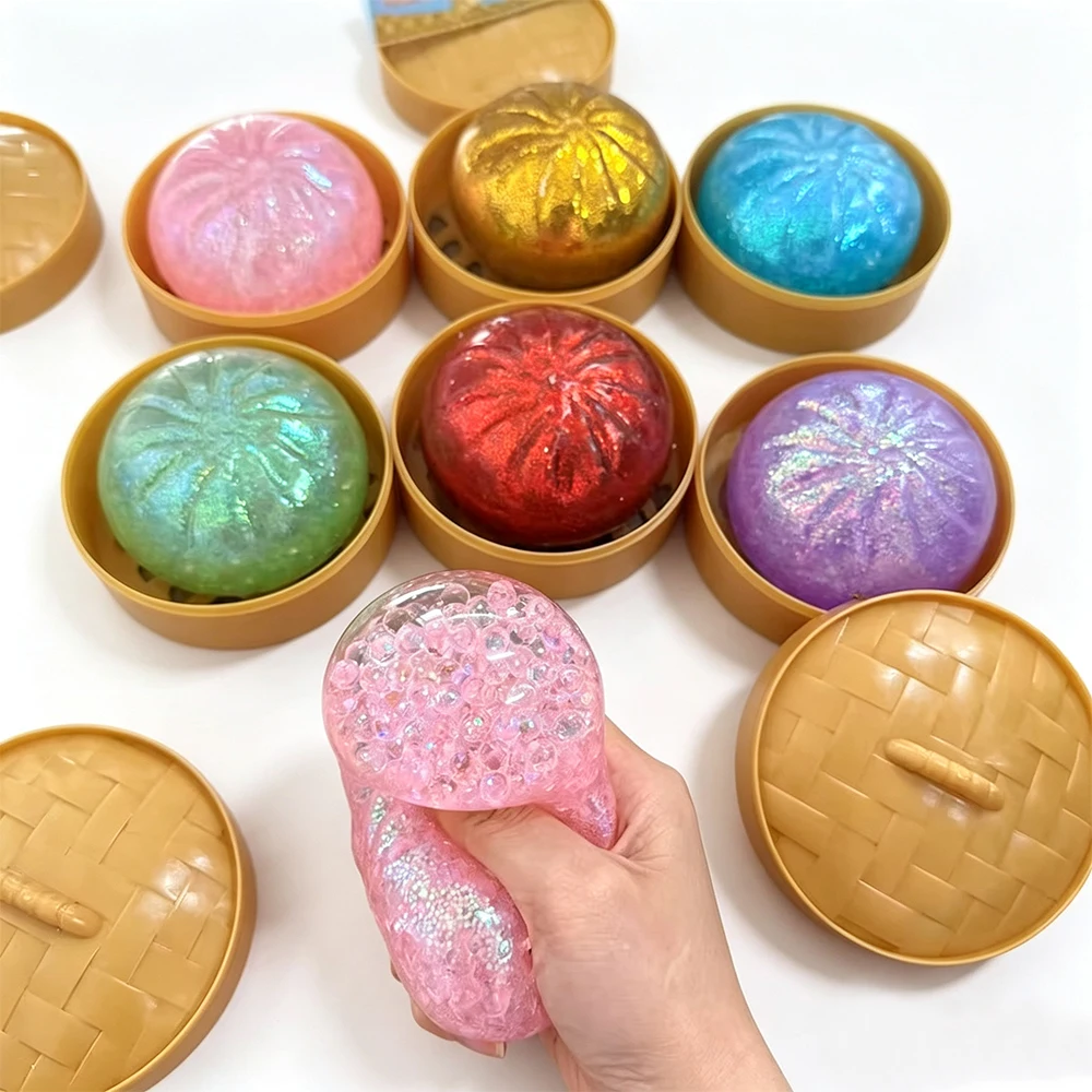 لعبة فيدجيت على شكل زلابية مضغ - مراجعة Kids Toys Dumplings وسعره