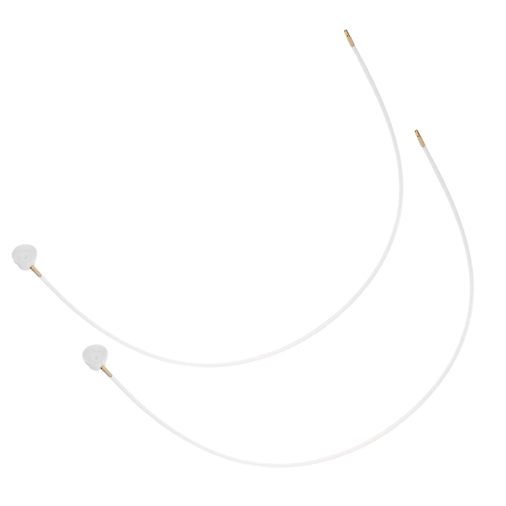 

2pcs Aerosol Nozzle Extension Hose Durable Plastic Material Even Spray Effect Multi-functional Use Paint Sprayer Tool