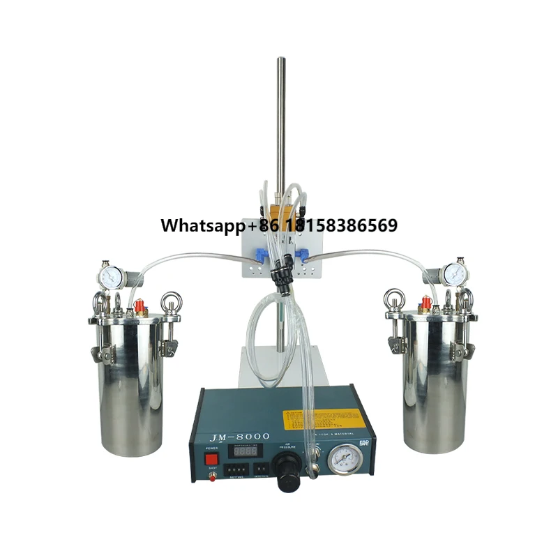 

Two-Component Suction Type Diaphragm Dual Cylinder AB Glue Filling Machine New Condition for Packaging and Gluing Equipment