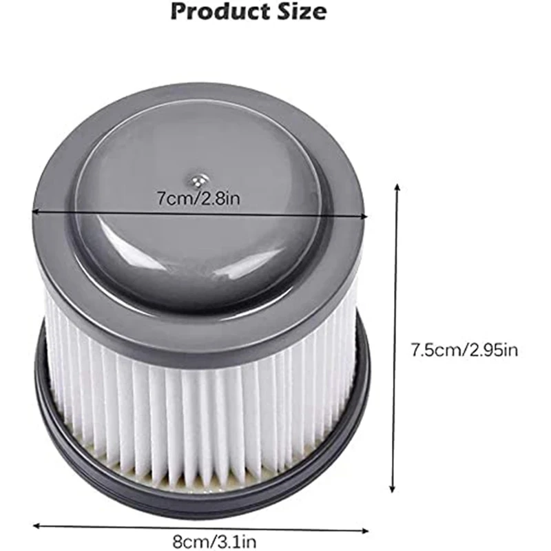 PVF110 Replacement Filters For BDH2000PL Pivot Vacuum, 10 Pack