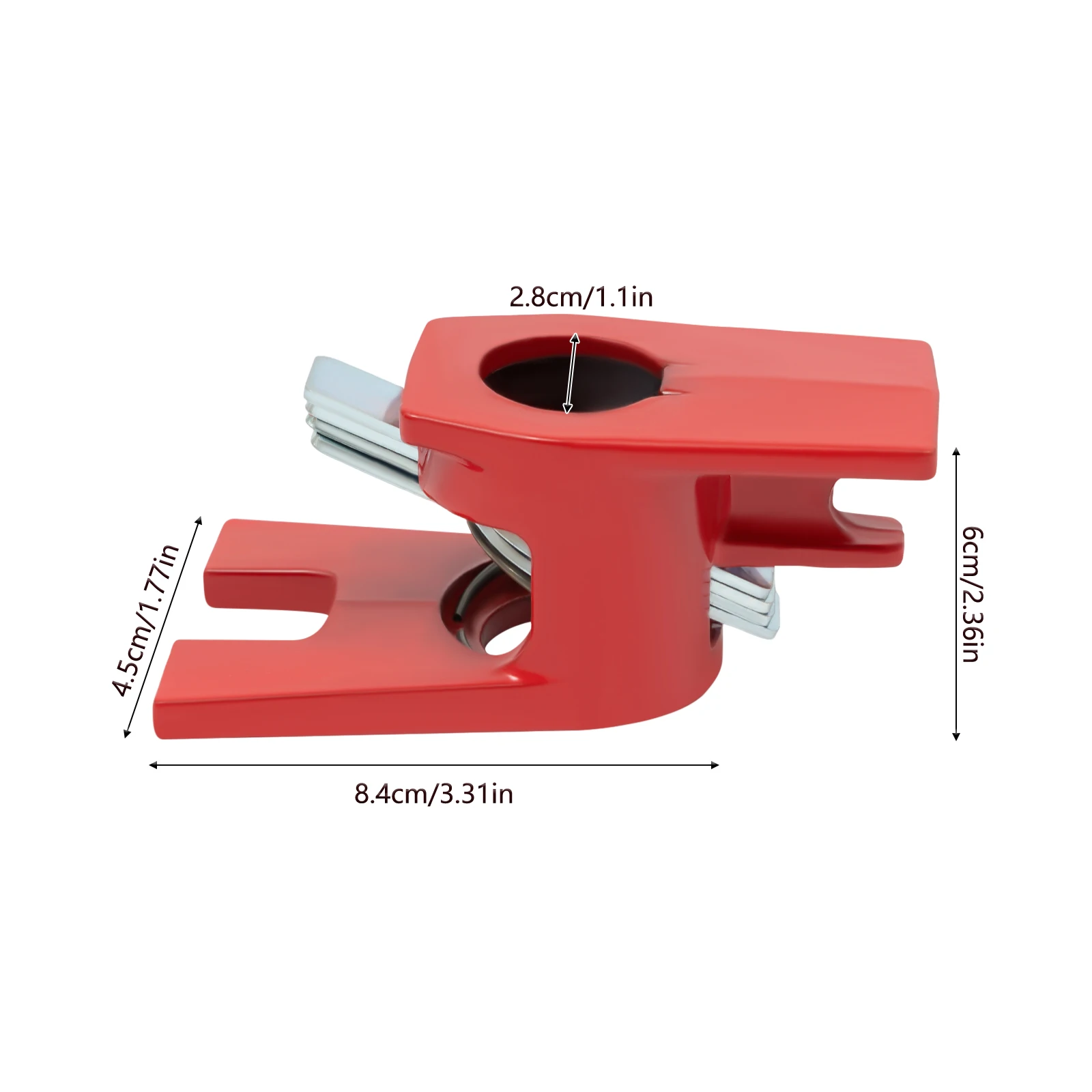 مجموعة مشابك أنابيب الإلتصاق الخشبية 3/4 بوصة (زوجين) لأعمال النجارة، تحتاج إلى مسار الأنابيب الملولب 3/4 بوصة للاستخدام في متاجر الأخشاب ومحلات الإصلاح