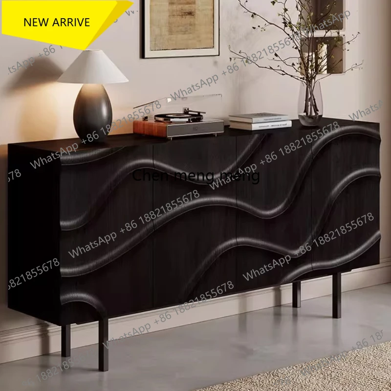 

B178 Стильный современный шкаф-витрина в скандинавском стиле для хранения, декора, книг и рукоделия, для прихожей и гостиной