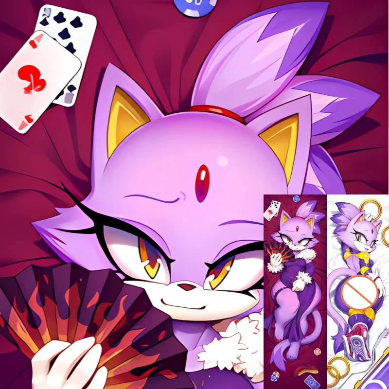 

Dakimakura Anime Blaze Double-sided Print Life-size Body Pillow Cover Bedding Gifts