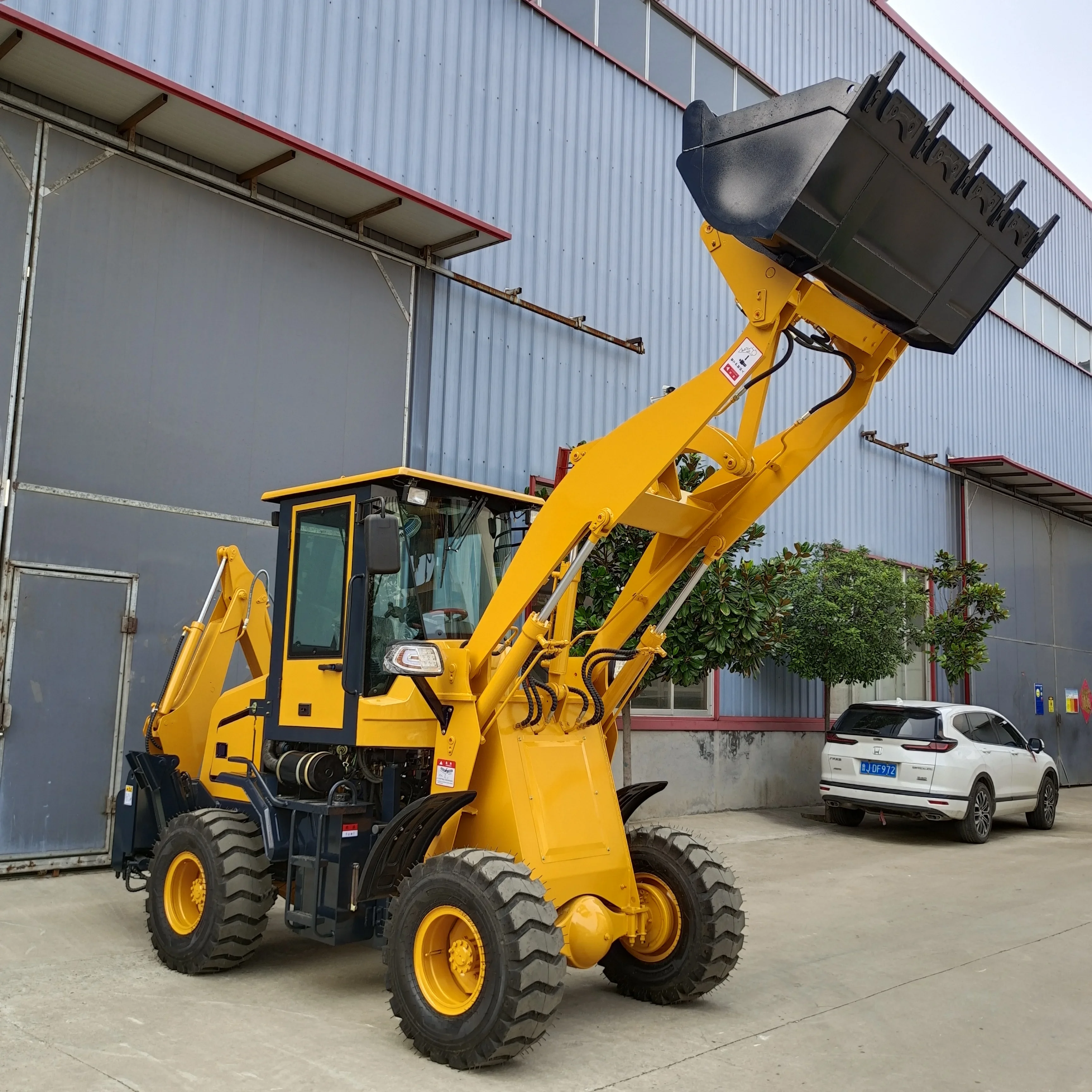 Mini Backhoe Loader With Price Mini Tractor Loader Backhoe mini backhoe, Excavator with digger machine