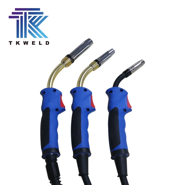 

2024 TKweld Новый дизайн 15AK CO2 с воздушным охлаждением, газовая сварочная горелка MIG/MAG