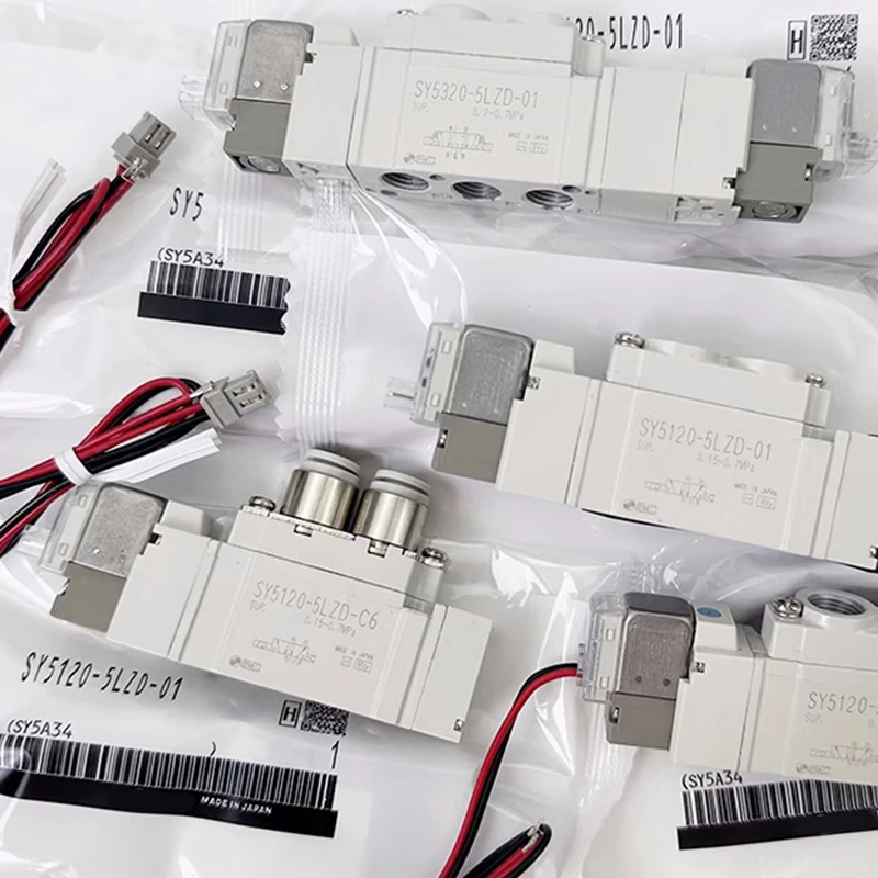 New solenoid valve SY5320-5LZD-C4 SY5320-5LZD-C6 SY5320-5LZD-C8 SY5320-3LZD-01 SY5320-4LZD-01 SY5320-6LD-01 SY5320-6LZD-01