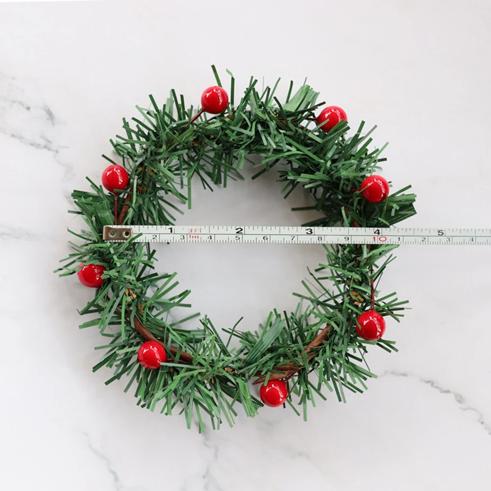 

Artificial Wreaths Christmas Decor naments Party Mini Wreaths HouseholdChristmas decor Practical Reusable