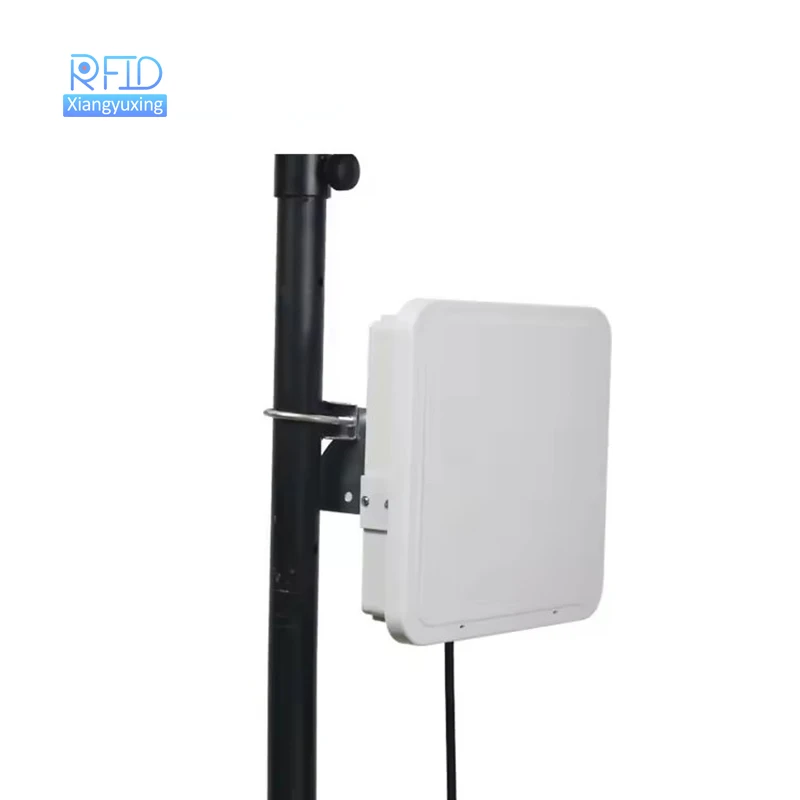 Lector fijo RFID UHF de alta calidad, 865-928MHz, lector de tarjetas de Control de acceso para estacionamiento, protocolo ISO 18000-6C