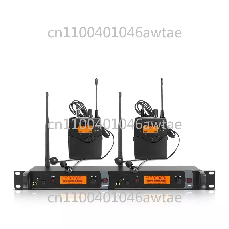 

XTUGA Wireless Stage Monitors, In-Ear Monitors, Dual Channel Transmitter, Band Recording, Return, Drag Two UHF IEM1200
