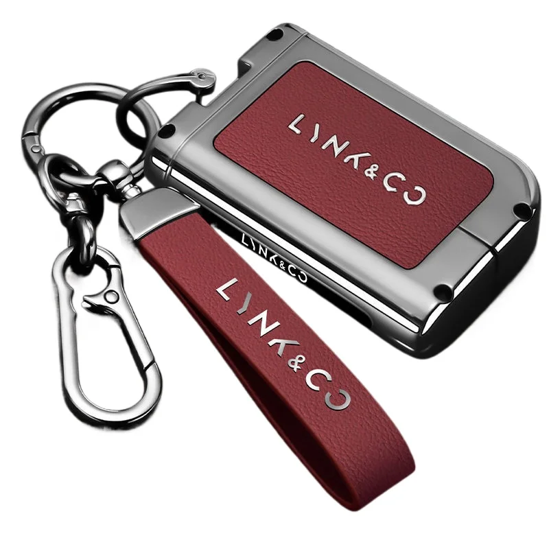 

Premium Zinc Alloy Key Cover Case for Lynk & Co 03/01/05/07/08/09/06 EMP (2025) - Protective Key Fob Shell Keychain