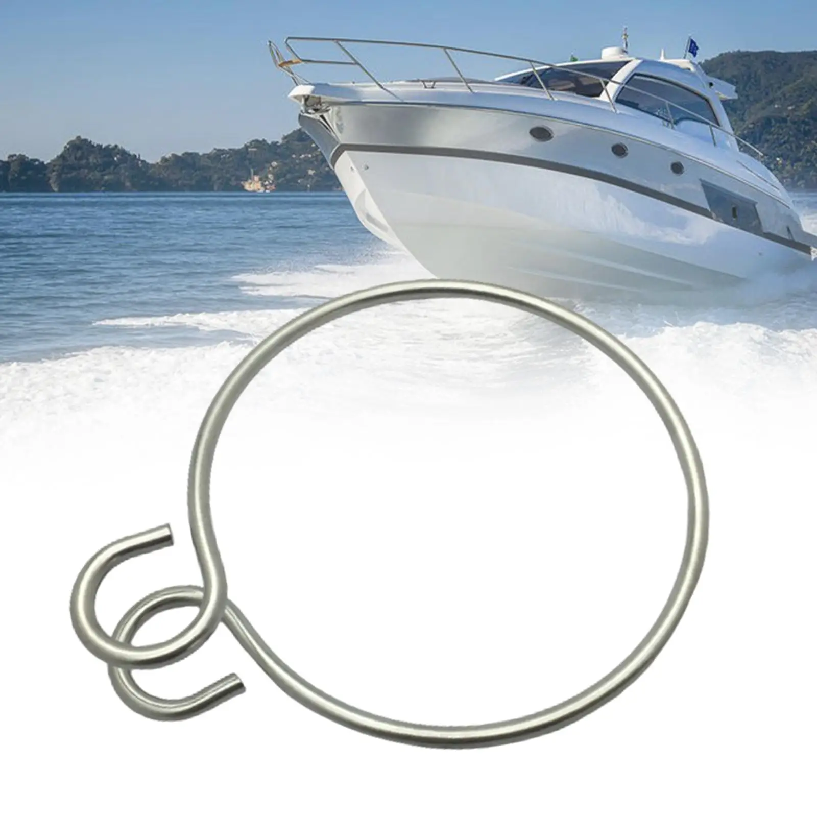 Anchor Retrieval Ring Easy Installation Spare Parts Accessories Replacement Anchor Ring Marine Grade Stainless Steel Anchor Ring