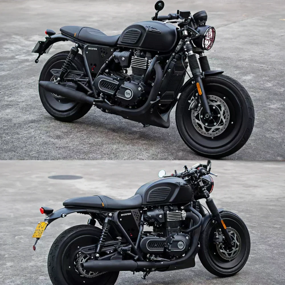 مناسبة ل بريكستون كرومويل 1200 تعديل الجانب غطاء سبائك الألومنيوم رقيقة ارتفاع المقعد السفلي غطاء جانبي البطارية بريكستون