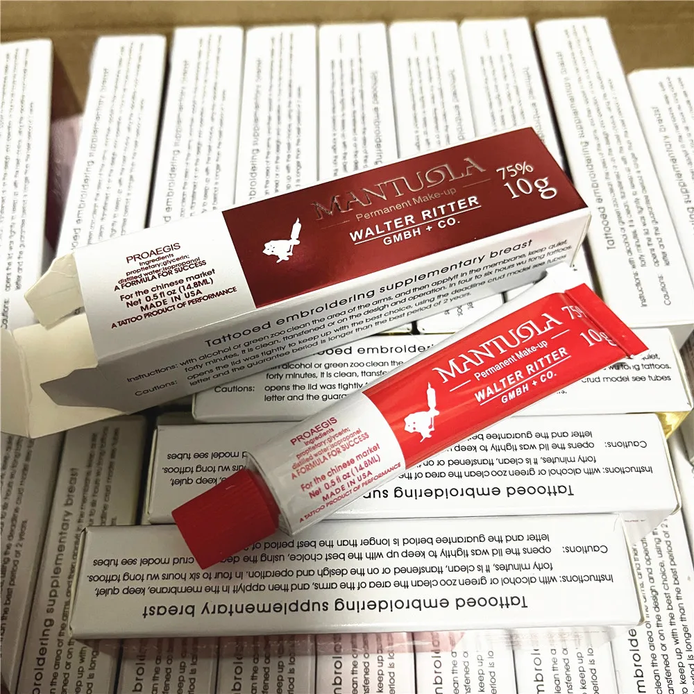 

Before Tattoo Cream 75% Mantuola Used for Microblading Piercing Makeup Face Eyebrow Lips Body Accessories 10g