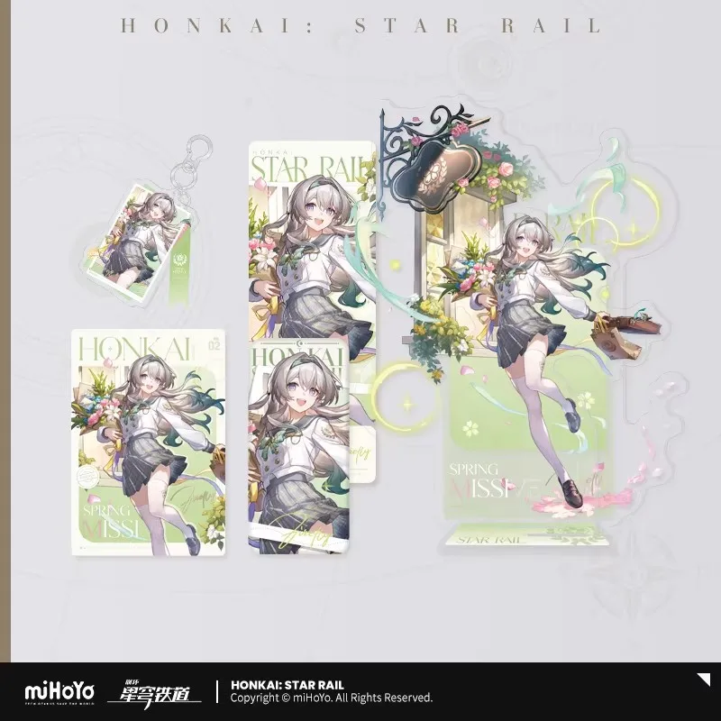 

Оригинальный значок miHoYo Game Honkai Star Rail Firefly, аниме-подвеска, акриловая фигурка, лазерный билет, флеш-карта, косплей, подарок на Хэллоуин