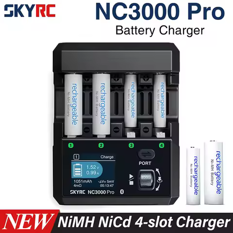 NEW SkyRC NC3000 Pro NiMH NiCd Battery Charger LED APP Control Smart Battery Charger - AliExpress 26