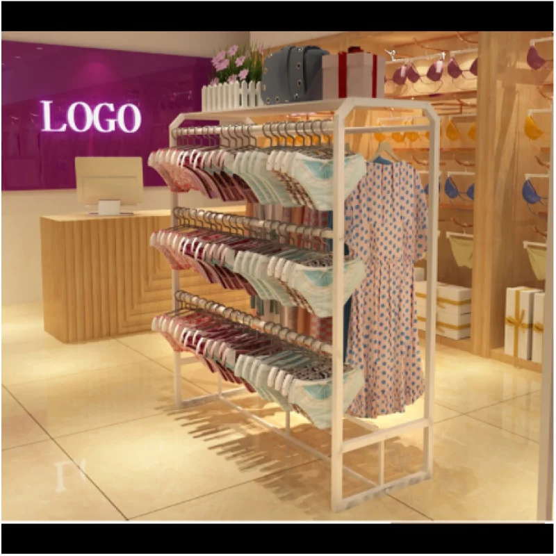 Underwear Display Rack, Loja de varejo Design, Custom, Venda quente