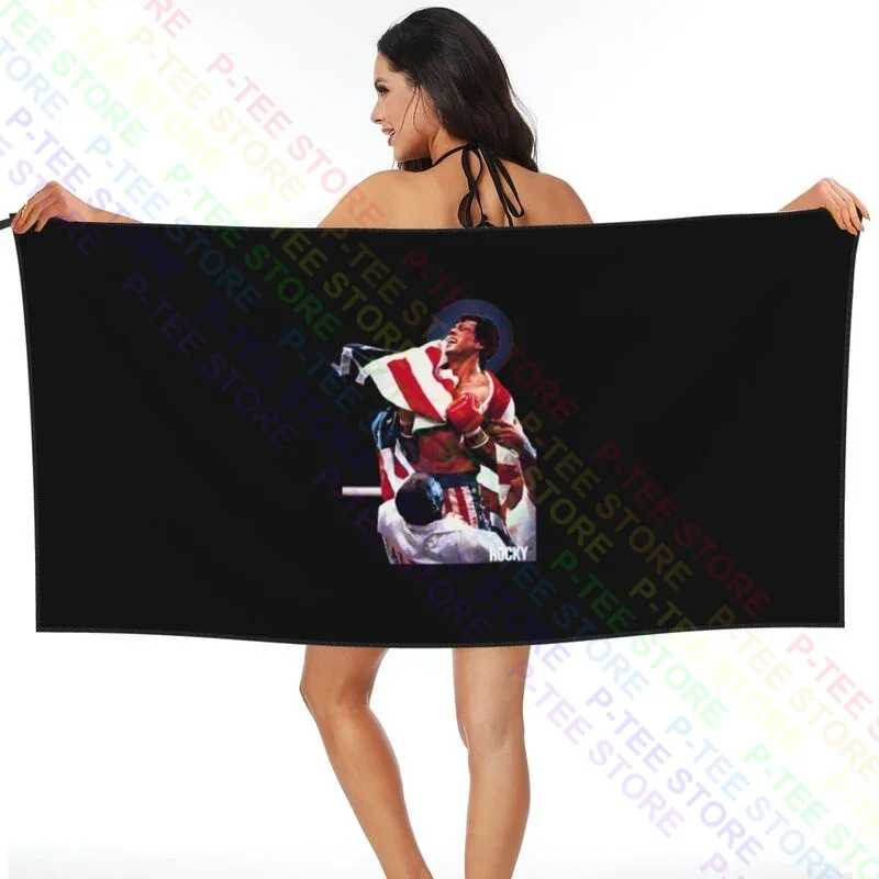 Rocky Victory Boxing Movie Balboa Creed Quick dry Towel Wrapped Comfortable Personalized