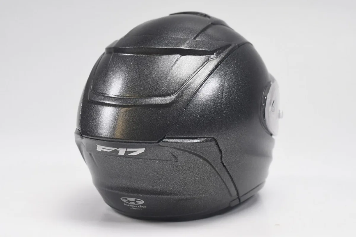 SO-TA cápsula brinquedos legal escala 1/6 kabuto capacete da motocicleta miniaturas coleção F-17 escudo móvel gashapon figuras