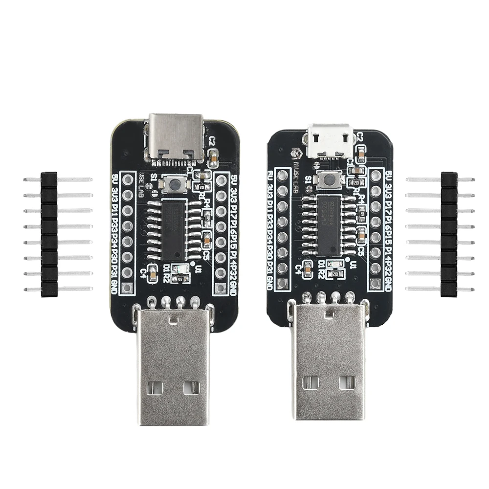 CH552 Development Board CH552G Chip 51 Microcontroller Core Board 16k ROM 24mhz Main Frequency Micro USB/Type-c USB
