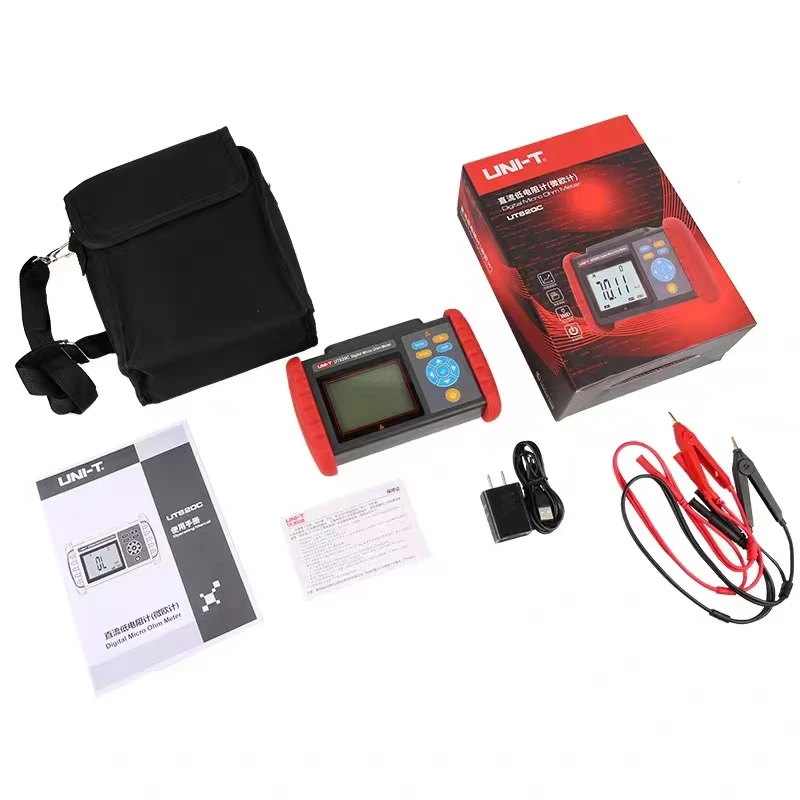 Digital Micro Meter UT620C  ResistanceMeter Insulation Tester USB Data Transfer UT620B UT620A