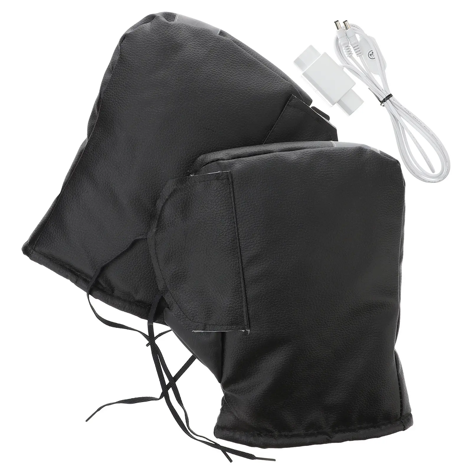 

1Pair Heated Handle Bar Muff Electric Gloves Motorcycle 36-96V Waterproof Warm Cold Weather Skiing Cycling Snowmobile Glove