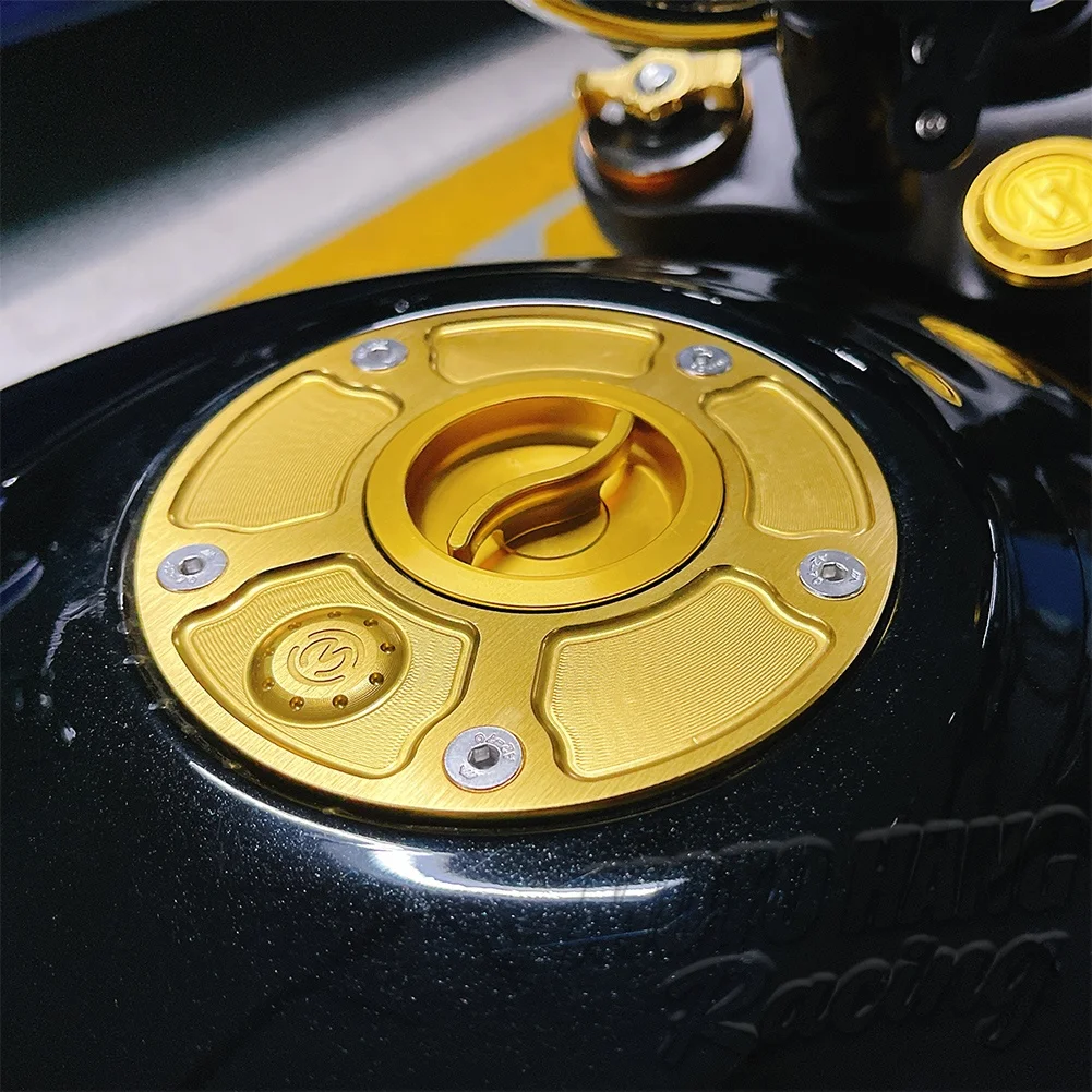 Z900RS Fuel Cap For Kawasaki Z900RS tank plug Quick action Fuel Tank Cap Ninja H2/H2r Aluminium tank plug Quick action
