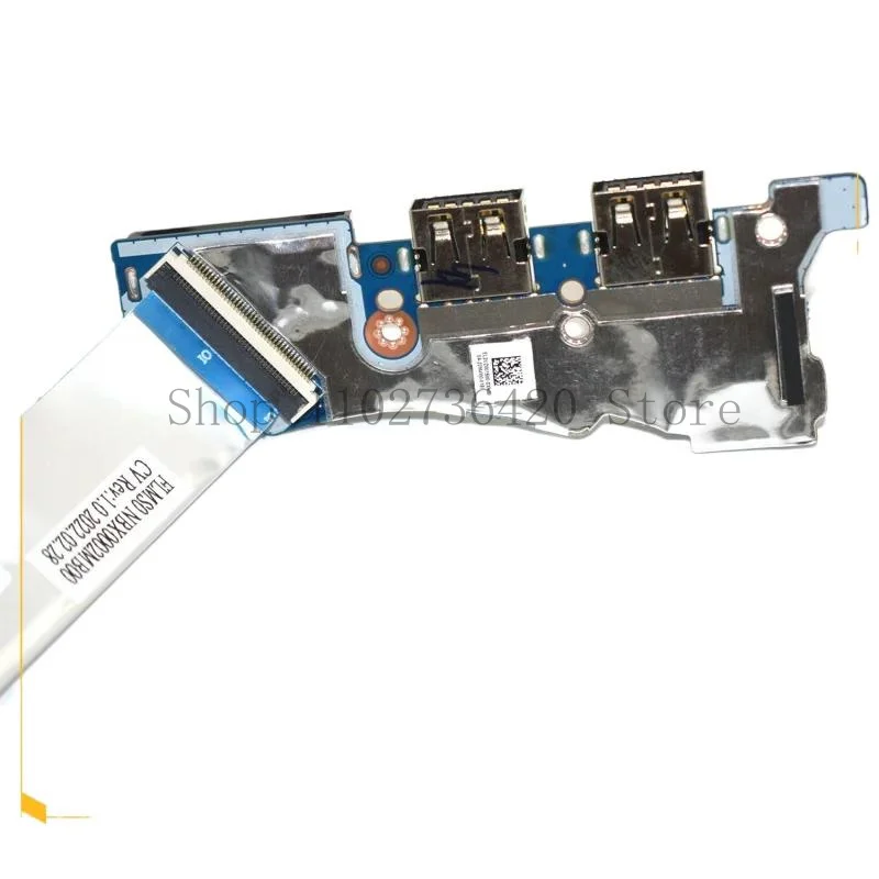 WYORESY 5C51B39801 New USB Board LS-K321P W/FFC Cable For Lenovo Ideapad 5-14ITL05 82F