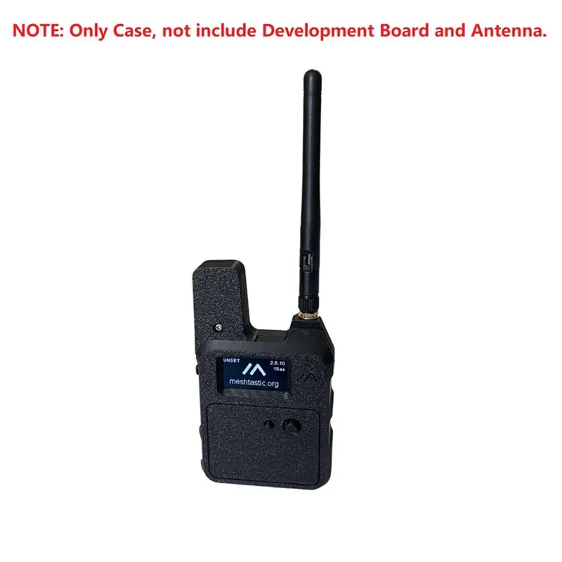 A13E-Case And 3000Mah Battery Kit For Wio Tracker L1 Development Board All-In Enclosure Screen Protection Shell Pink
