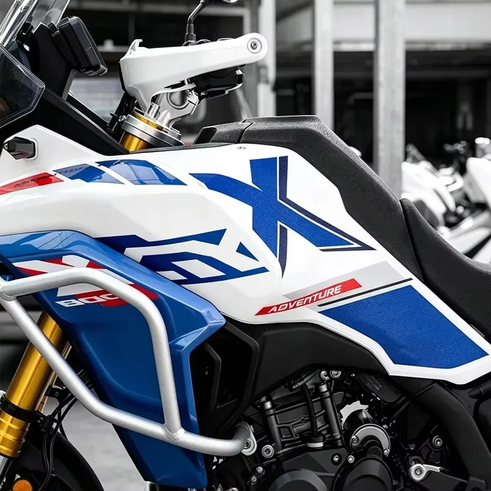 for Kove 800 X Motorcycle Tank Protection Stickers Kit For KOVE 800X 2026 Fuel Tank Pad Protector PVC Frosted Anti-Scratch Decal