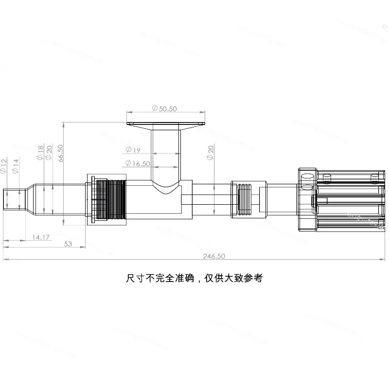 

Extended Discharge Anti-drip Filling Head Nozzle 5/6/8/10mm Caliber Filling Machine Accessories Standard