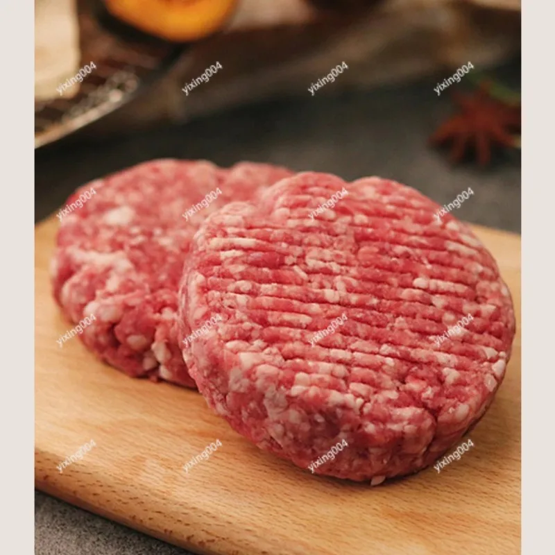 Manual Round Patty Press Machine, Commercial Burger Meat Mold for Beef Chicken Patty Making 4
