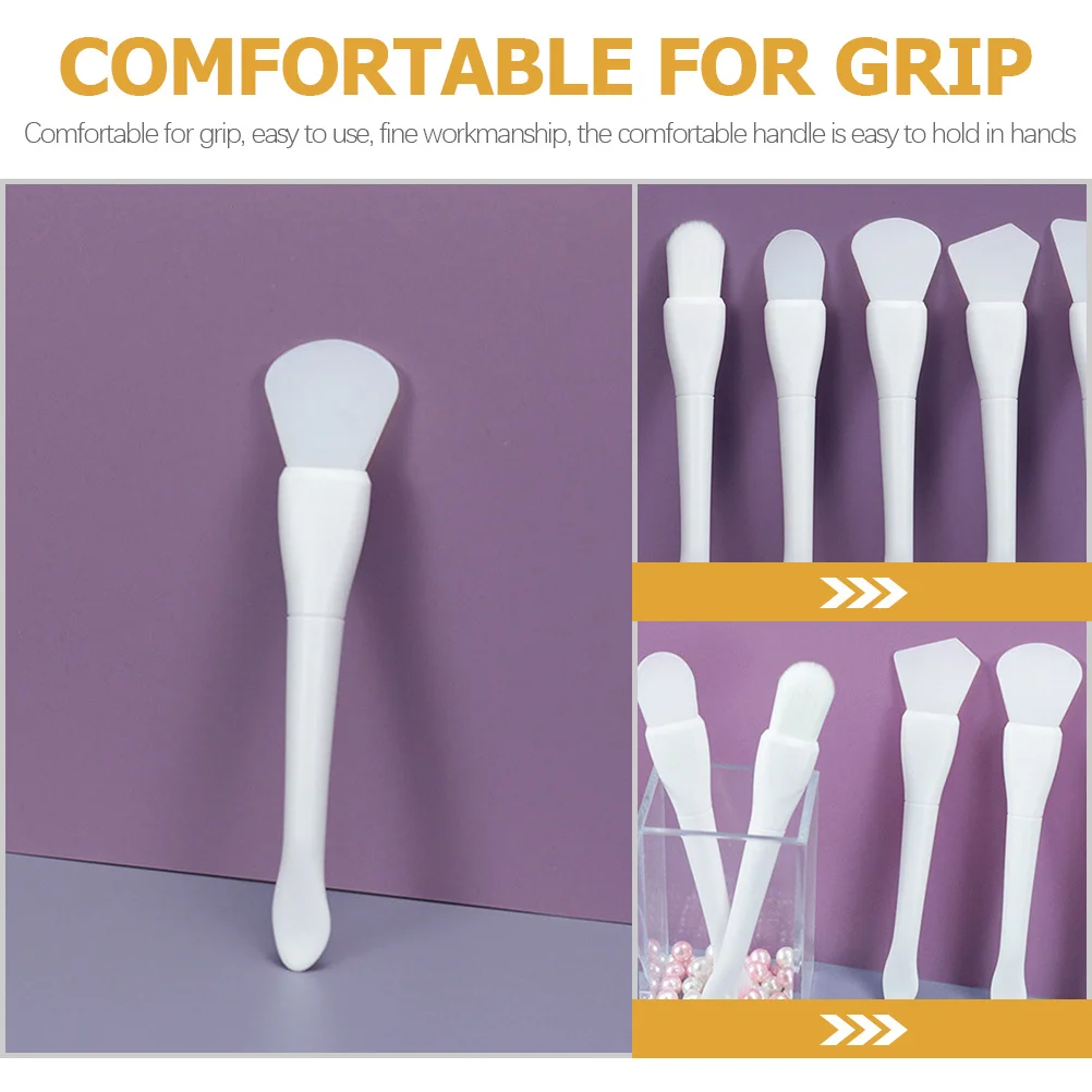 4 szt. Pędzli do masek do twarzy, przenośne aplikatory silikonowe do okolic oczu, nosa i brwi, aplikator do masek do twarzy, narzędzie do pielęgnacji skóry