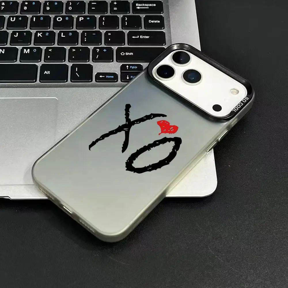Rapper Singer The W-Weeknd Phone Case For IPhone 17 16 15 14 13 12 11 Pro Max Air Colorful Matte Laser Aurora Phone Case view 3