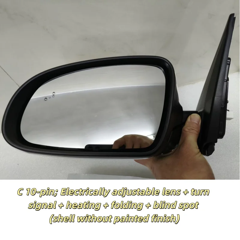 Voor hyundai kona 2017-2023 auto links en rechts spiegels achteruitkijkspiegel montage OEM: 87610-J9020 87620-J9020