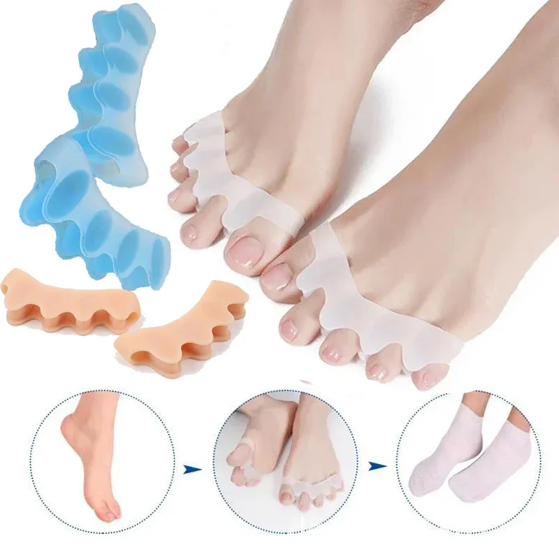 Toe Deformity Corrector Comfort Silicone Bunion Corrector Breathable Toe Separator Corrector De Juanete Foot Care Products